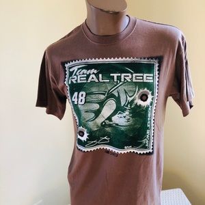 Team REAL TREE Jimmie Johnson NASCAR T-SHIRT MED